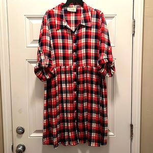 Just Found Plaid Dress
